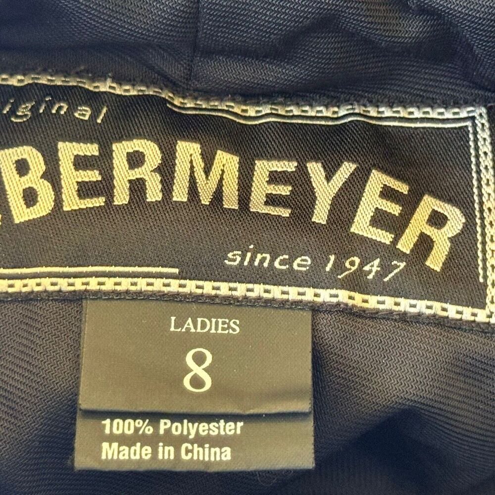 Vintage Obermeyer Womens Utility Ski Snow Pants Sz 8 Dark Blue High Rise Pockets - Picture 13 of 15